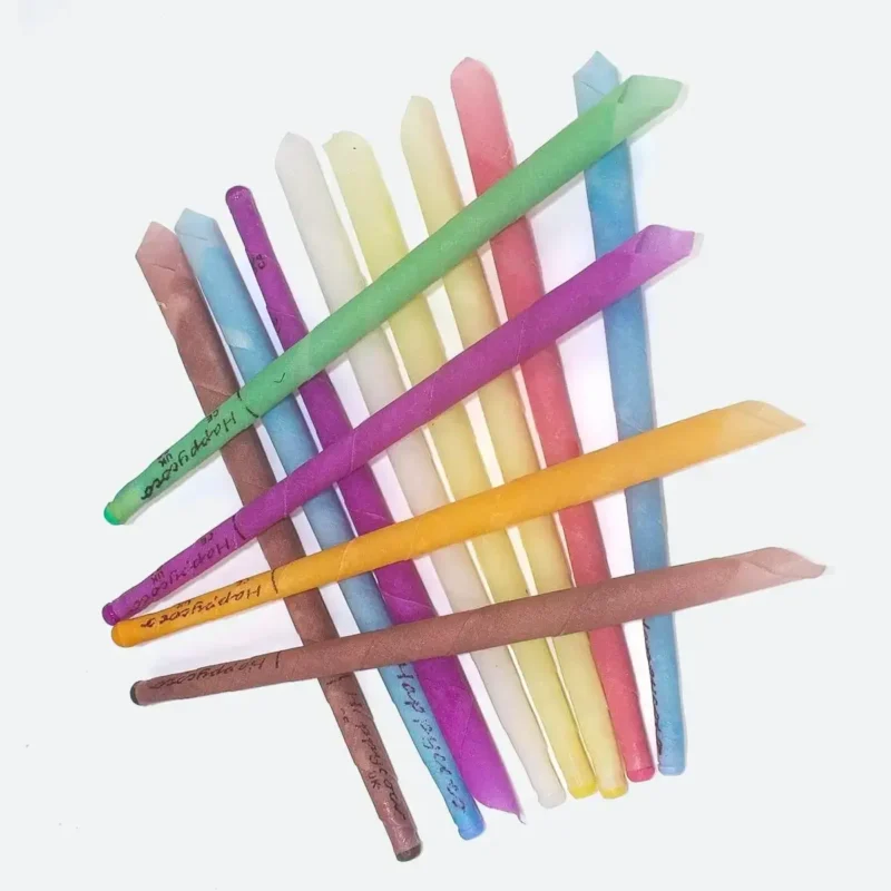 64 pcs ear candles aromatherapy